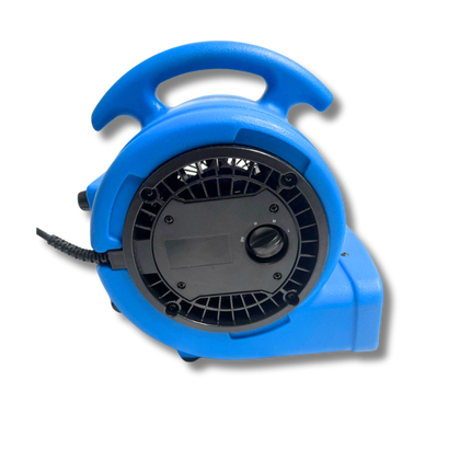 Mini Snail Carpet Blower by Thorair in blue design, ideal for efficient carpet drying